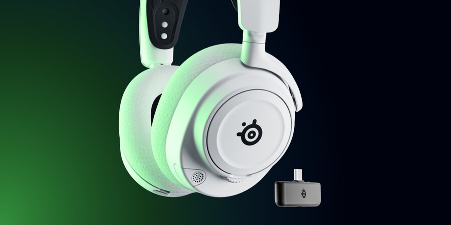 arctis nova 7x wireless blanco - caja con imperfecciones