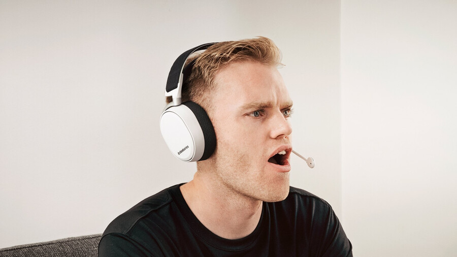 arctis pro wireless - blanco