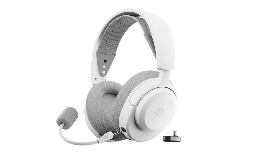 arctis nova 3p wireless para playstation - blanco