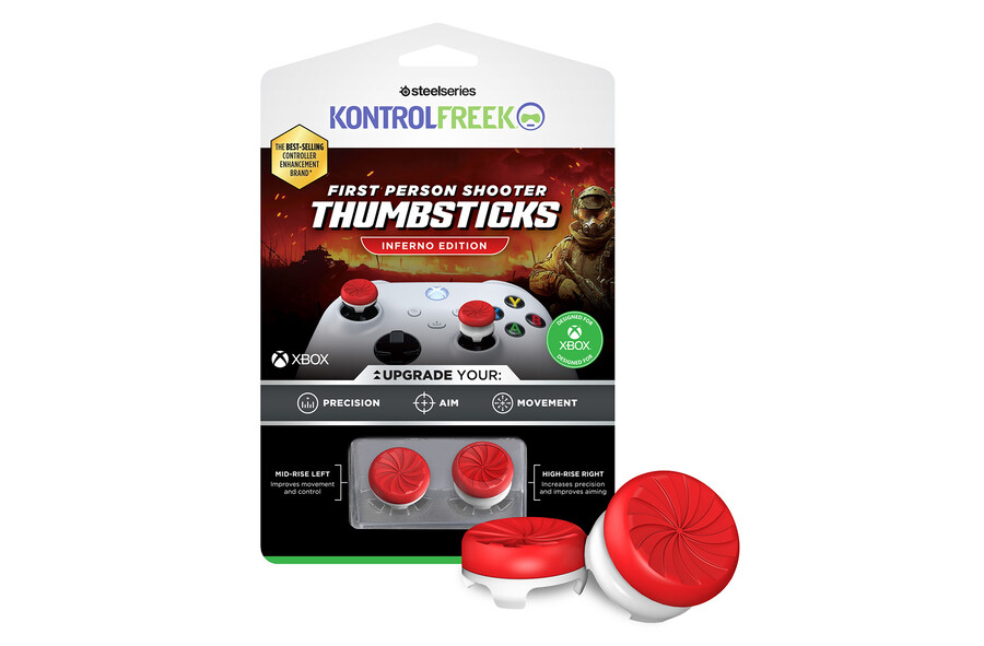 joysticks para juegos de disparos en primera persona - edición inferno para xbox