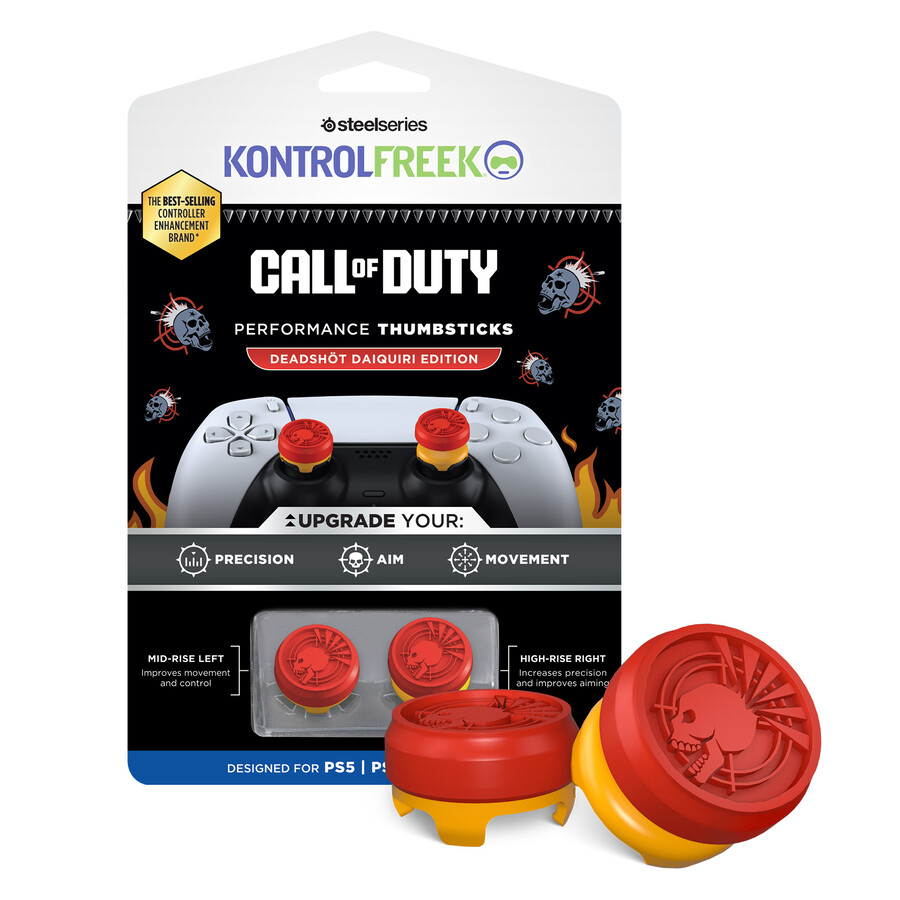 joysticks kontrolfreek call of duty performance thumbsticks ps5 - edición deadshot daiquiri